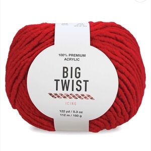 Big Twist Yarn Icing- Red Hot Bundle